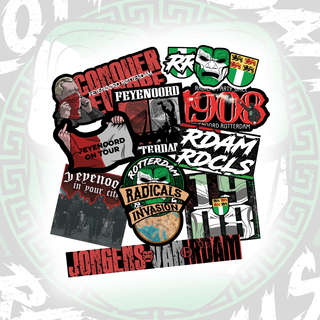 Rotterdam Radicals sticker set 2.0