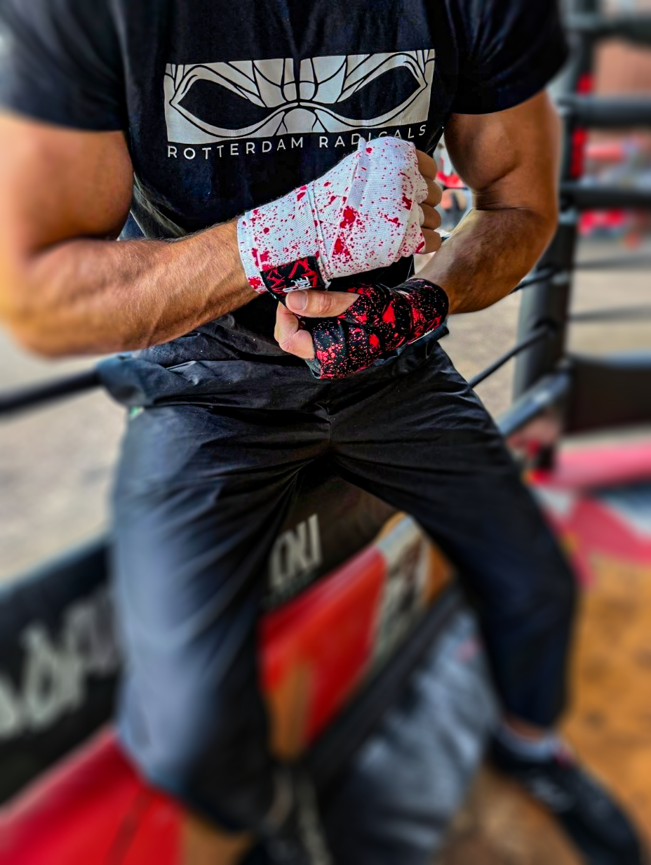 Radicals Fightwear Bandage: Blood for Blood - Zwart